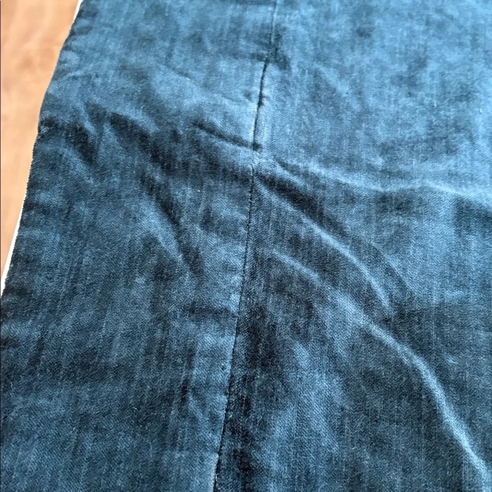 West Elm Teal draperies 93”x 45”